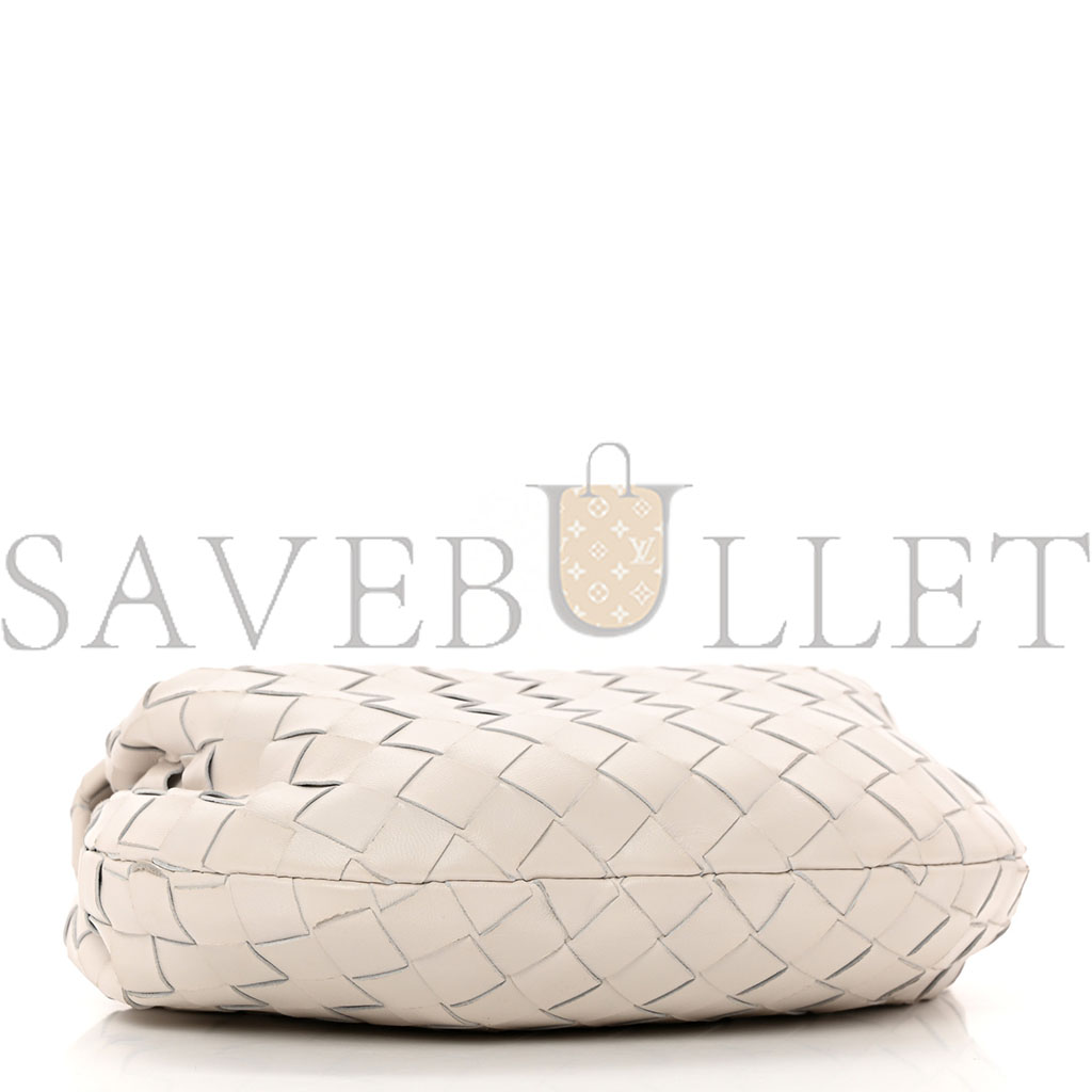 bo*te*ga Ve*ne*ta nappa intrecciato mini jodie chalk (24*13*6cm)